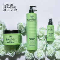Shampoing sans sulfate – Kératine & Aloe Vera (RoseBaie)